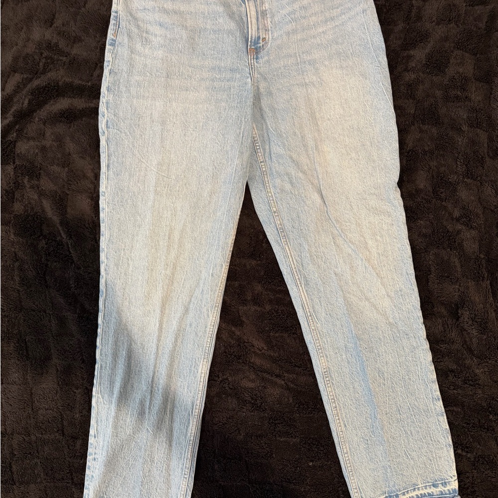 Abercrombie & Fitch Light Blue Straight Leg Jeans